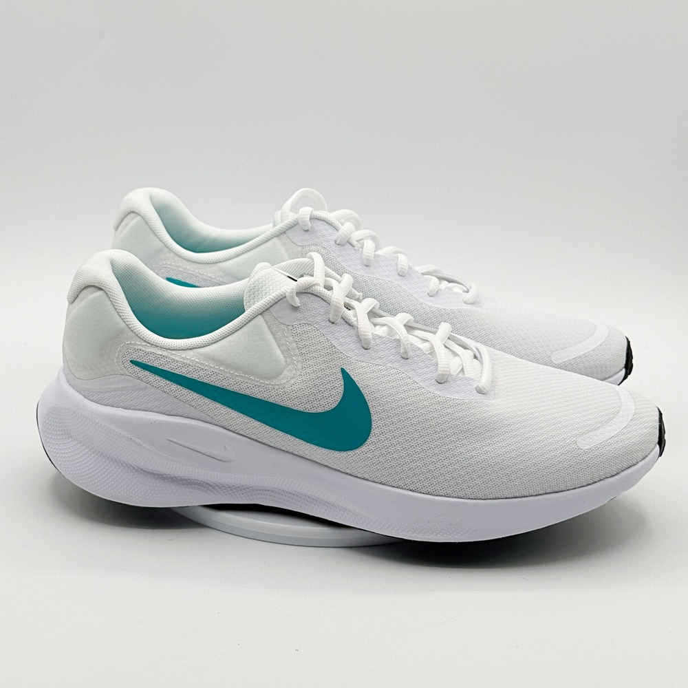 Nike Revolution 7 Size 11 Mens White Dusty Cactus FB2207-103, NEW
